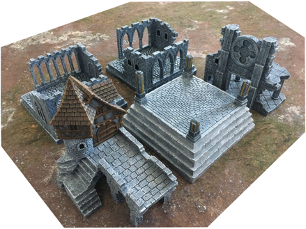 City of Rocks 5pcs Set