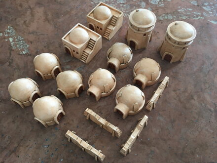 Desert Terrain 16pcs Set