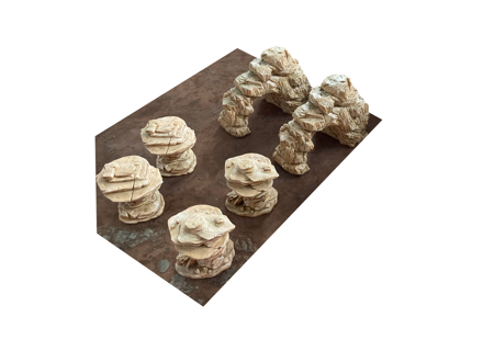 Badlands Rocks 6pcs Set