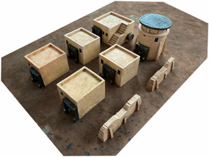 Badlands Bunkers 8pcs Set